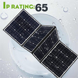400W Foldable Solar Panel Bag - Power Bank for Phone, Ideal for Outdoor Camping, Hiking, Boat, RV & Car