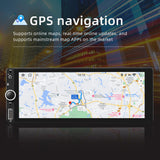 13 Car Stereo Single-Din GPS Navigation with 6.86 Inch Toucreen Carplay Android Auto Support WiFi/BT