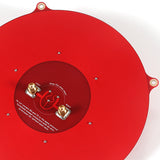 150mm Triple Feed Patch 5.8GHz 14DBi Pagoda Array Image Transmitter Flat Panel Antenna for FPV Drone Red