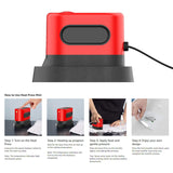 Mini Heat Press Machine for T-Shirts, Clothes, Bags & Pads - Easy Heating Transfer
