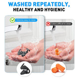 Portable Anti Silicone Earplugs Waterproof Swims Ear Plugs Sleep Diving Softs Comfort Canceling Noise Reduction Soundproof