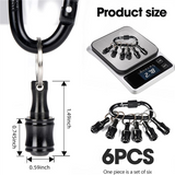 Bit 1/4 Inch Hex Screwdriver Extension Bar Keychain Screw Adapter Change Drill Bits Holder