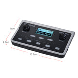 MOOER PE100 Portable Multi-effects Processor Guitar Effect Pedal 39 Effects 40 Drum Patterns 10 Metronomes Tap Tempo