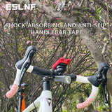 ESLNF Road Bike Handlebar Tapes Cherry Blossom Handles Wrap Shockproonti-slip Cycg Handle Belts with Bar Plugs