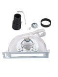 Extractor Cutting Guard Suitable For 4-5" Diameter Angle Grinder And 3"/4"/5" Saw Blades Transparent Grinding Dust Cover