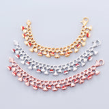 Micro Inlaid Zircon Bracelet Women's Ornament
