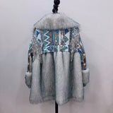 Fur One Fashion Coat Female Lamb Hair