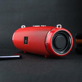Outdoor Portable Wireless Bluetooth 5.0 Speaker Outdoor Waterproof Column Stereo HiFi Speakers Support TF Card FM Radio Mp3 Player for SmartPhone