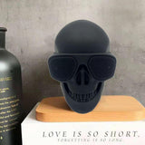 ABS Skeleton Bluetooth Speaker Mini Bass Stereo Speaker Creative Wireless Speaker  Halloween