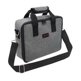 Storage Bag Portable with Shoulder Strap Organizer Wireless Microphone Case for Singing Home Traveg Office Karaoke