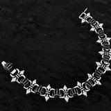 Fashion Vintage Crown Silver Bracelet