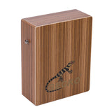 C-68B Cajon Box Drum Flat Hand Drum Hand Percussion Cajon Box Drum with Drum Bag Drum Strap 5-Drum Kit Percussion Instrument