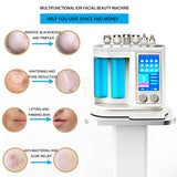 7 In 1 Hydra Micro Dermabrasion Water Skin Rejuven Oxygen Facial Clean Jet Peel Beauty LED Tightening Hyrofacial SPA Use Machine