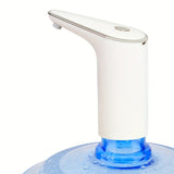 1pc Electric Water Bottle Pump, Portable Electric Water Button Pump, Electric Water Dispenser For Home Kitchen Office