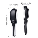 Electric Massage Comb Blue Red Light Therapy Vibration Hair Massage Scalp Brush Negative Ion Spray Head Hair Growth Massager New