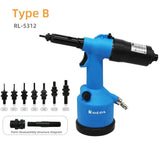 Gun Pneumatic Industrial Automatic Hydraulic Pull Rivet Nut Tool M3 M4 M5 M6 M8 M10 M12