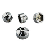 7-Piece Set Of Steel Cap 24-38MM Oil Socket Wrench Hand Filter Removal And Assembly Tool