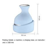 Waterproof Electric Portable Head Massage Wireless Scalp Massager To Prevent Hair Loss Deep Tissue Massage Vibration