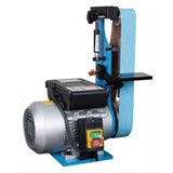 220V/380V Small Vertical Sanding Belt Machine Electric Burr Woodworking Grinding Polishing Machine Knife Sharpening Tool