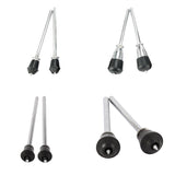 2x Metal or Tom Legs Stable Non Slip DIY Easy to Install Professional Drum Parts Accessories Percussion Instrument