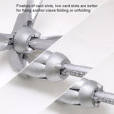 0.7/1.5KG Grapnel with 65ft Rope and Buoy Marine Anchor for Kayak Fishing Canoes Jet Ski SUP Board