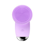 Multifunctional Vibration Massage Electric Face Wash Silicone Facial Ultrasonic Cleansing Pore Cleanser Beauty Instrument