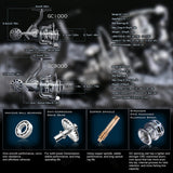 2pcs Ultra Light Rod and Combos Telescc Pole with Spinning Reel Combo Kit Fishing e Lures Hoo Set