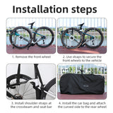 ESLNF Portable Folding 27.5 Inch Cycg Bike MTB 700C Dustprooerproof Car Trunk Transport Storage Bag