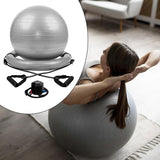 Yoga Chair Kit, with Iatable Ring Base, Portable Fiess Ball,Exercise Pilates Ball for Practical,Gym,Yoga Enthusiast