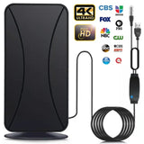 High-definition Amplified Digital TV Antenna 50-80 Miles With VHF/UHmplifier Fast Response Indoor And Ou