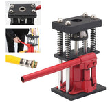 portable manual hand press hydraulic jack hose pipe crimp hine air tube ferrule collar bender