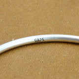Retro Student Art Style Thai Silver Jewelry