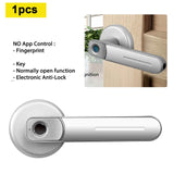 Electronic door biometric fingerprint unlock WiFi Tuya/TTlock application controls smart password lock keyless entry