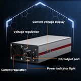 1A 25A 12V to 84V 36V 48V 60V 72V 87.6V Li-ion Lifepo4 Lithium Battery Charger Voltage Curren Adjustable Fast Chargers