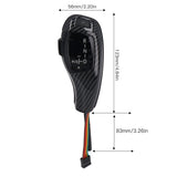 LED Automatic Gear Shift Knob Easy Clean Soft Gear Shift Knob Lever with Red Button for Vehicle
