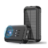 Wholesale Mobile Phone Charger Black Red Blue Orange 10w Qi Wireless Charging 30000mah 36800mah Solar Power Bank