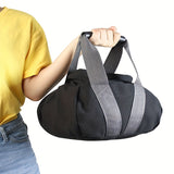 1pc Canvas Wear-resistant Sandbag, Weightlifting Sand Bag For Fitness Training, Yoga, Workout