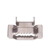 304 Kabel Tie Reel Metalen Hoop Binding Kabelbinder Elektrische Doos Industriële Pijpleidingen Tand Gesp Connector