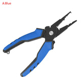 Multifunction Aluminum Alloy Fishing Pliers Grip Set Fishing Tackle Hook Recover Cutter Line Split Ring Fishing Tools