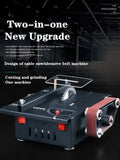Multifunctional Mini Table Saw hine Woodworking Metal Chainsaw Belt Sander Knife Sener Grinding And Cutting Tools