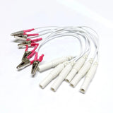 12pcs/lot Alligator Cable, Needles Clip for SDZ-II SDZ-III Electronic Acupuncture Treatment Instrument