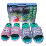 Acupuncture point shoes for female and male free size health care slipper Foot massage