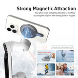 aMagisn AF03 Magnetic Adapter Phone Holder Insta360 w Gimbal Stabilizer for Series Magnet Mount Plate
