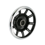 1PCS Sewing Machine Hand Wheel Old Fashion Pedal Household Replacement 20MM Shaft Metal Pulley Wheel Spoke Hand Wheel