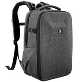Backpack Hardshell DSLR 22L Large Capacity Camera Case Waterproof Bag with 15.6 Inch Laptop Compartment