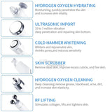 7 in 1 Equipment Hydro Spa Skin Lifting H2-O2 Water Dermabrasion Tightening Small Bubble RF Facial Microdermabrasion hine Beauty instrument