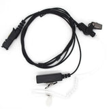 Walkie Talkie Air Acoustic Tube PTT Headset Earpiece For Motorola P6600 P6620 XPR3300 XPR3500 MTP3250 Two Way Radio