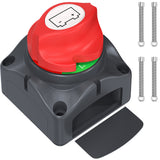 Car Disconnect 48V 24V 12V Cut Off 4 Position 3 Pin M10 275A Battery Connection Switch For Marine Boat Auto RV