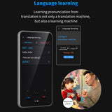 S85 pro Language Translator Device 4 inch 138 Languages Voice Video Recording Translating Offe Translation 8GB 2000mAh