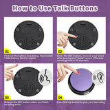 Recordable Buttons, Buttons For Communication Pet Training Buzzer, Dog Talking Button Set Funny Gift ,4PCS
